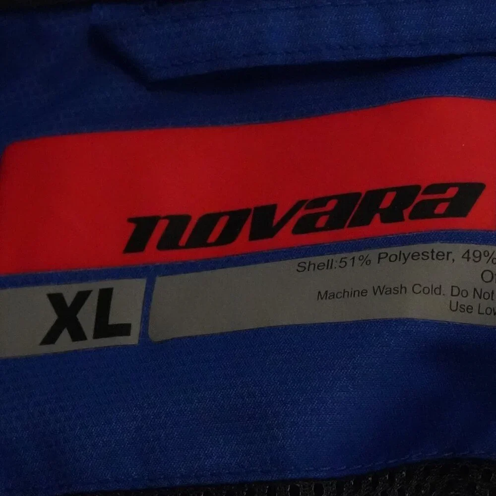 Novara, Men’s Convertible Cycling Vented Performance Jacket, Royal Blue,‎ Cobalt